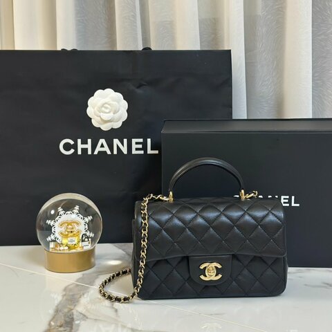 CHANEL Handle Mini CF20 - 黑金