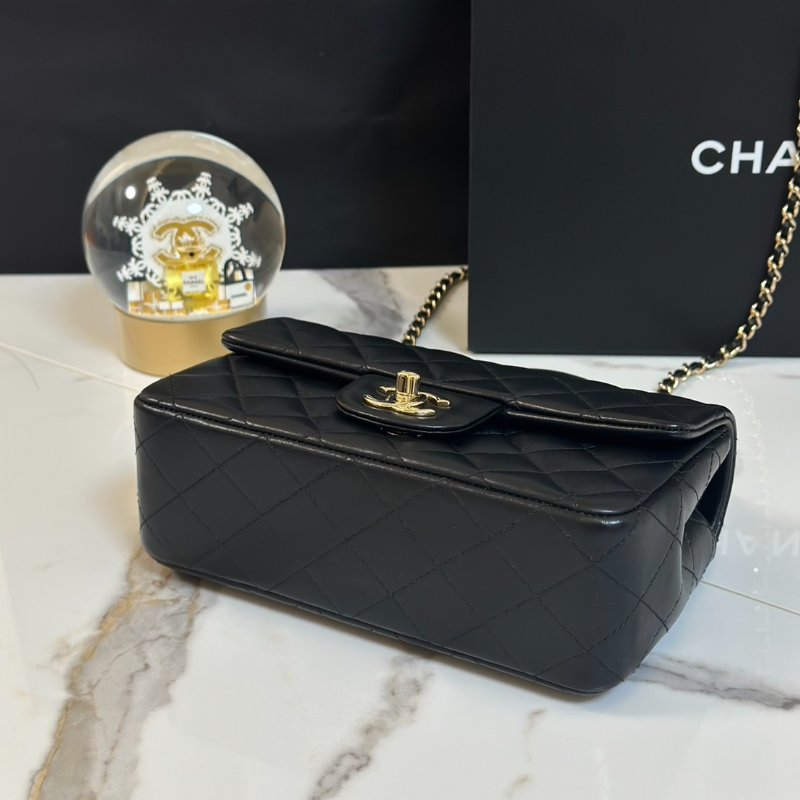 CHANEL Handle Mini CF20 - 黑金-3