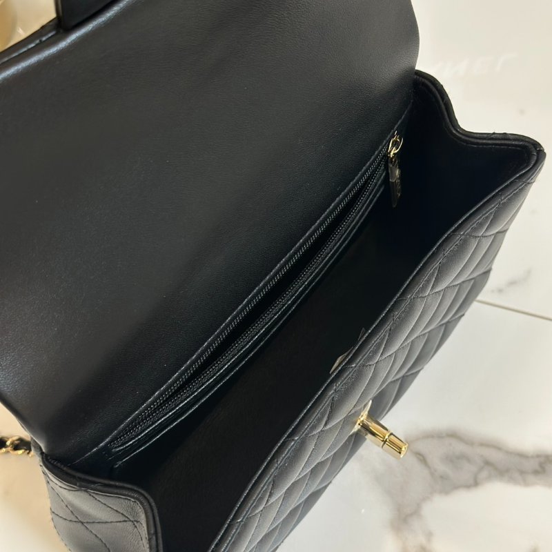 CHANEL Handle Mini CF20 - 黑金-4