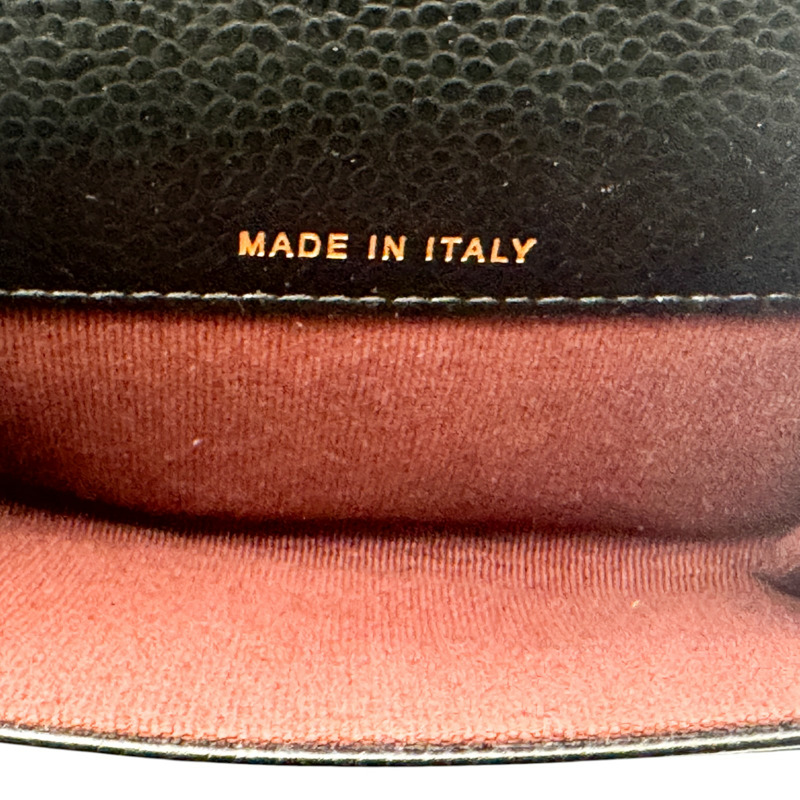 黑色 荔枝紋 牛皮 卡夾 名片夾 AP0214【CHANEL 香奈兒】 AP0214-5