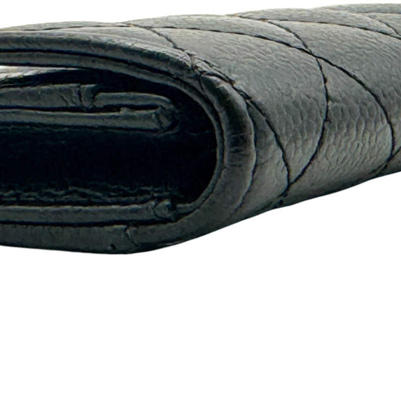 黑色 荔枝紋 牛皮 卡夾 名片夾 AP0214【CHANEL 香奈兒】 AP0214-13