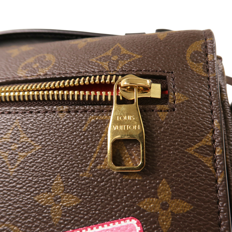 棕色 原花 帆布 My World Tour Pochette Metis 两用包【LOUIS VUITTON LV 路易威登】 #PO1073-9