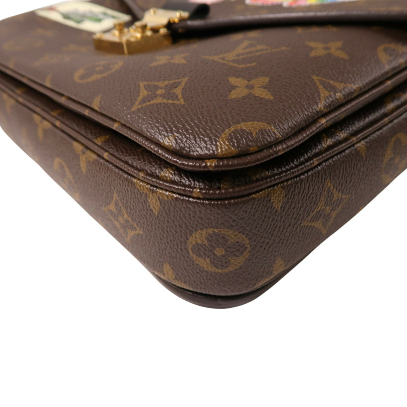棕色 原花 帆布 My World Tour Pochette Metis 两用包【LOUIS VUITTON LV 路易威登】 #PO1073-12