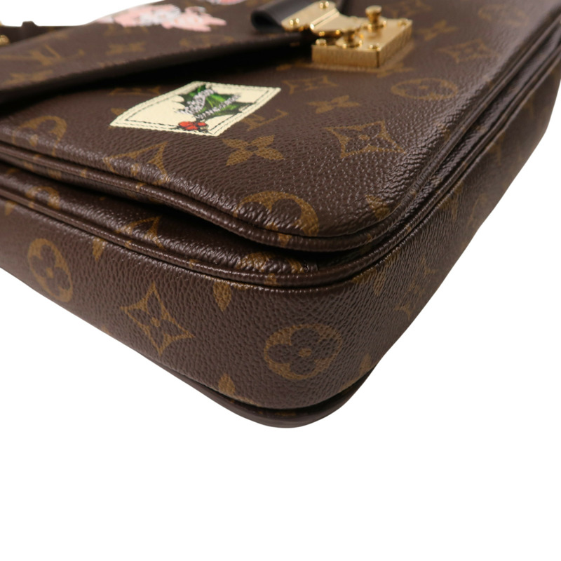 棕色 原花 帆布 My World Tour Pochette Metis 两用包【LOUIS VUITTON LV 路易威登】 #PO1073-15