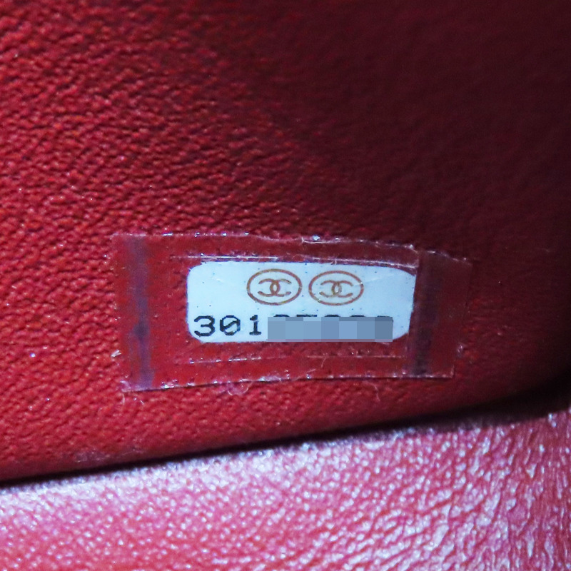 紅色 羊皮 COCO 20 鏈帶肩背包 淡金釦【CHANEL 香奈兒】 A69900-6