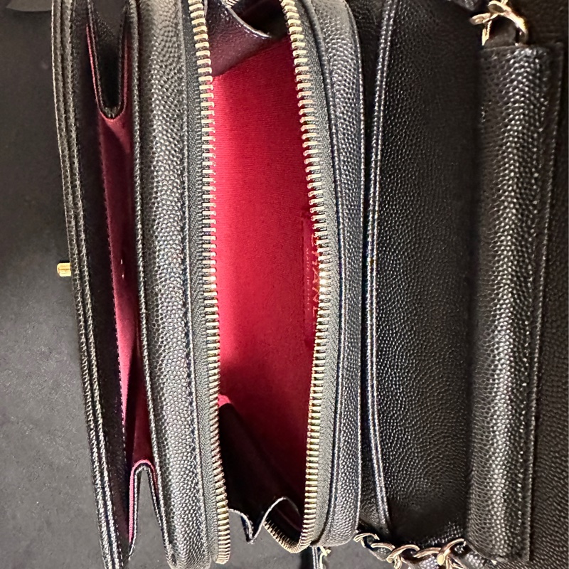 Chanel拉鍊方胖 二手-2