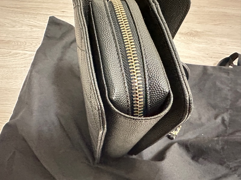 Chanel拉鍊方胖 二手-15