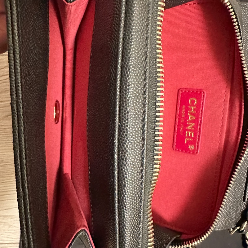 Chanel拉鍊方胖 二手-19