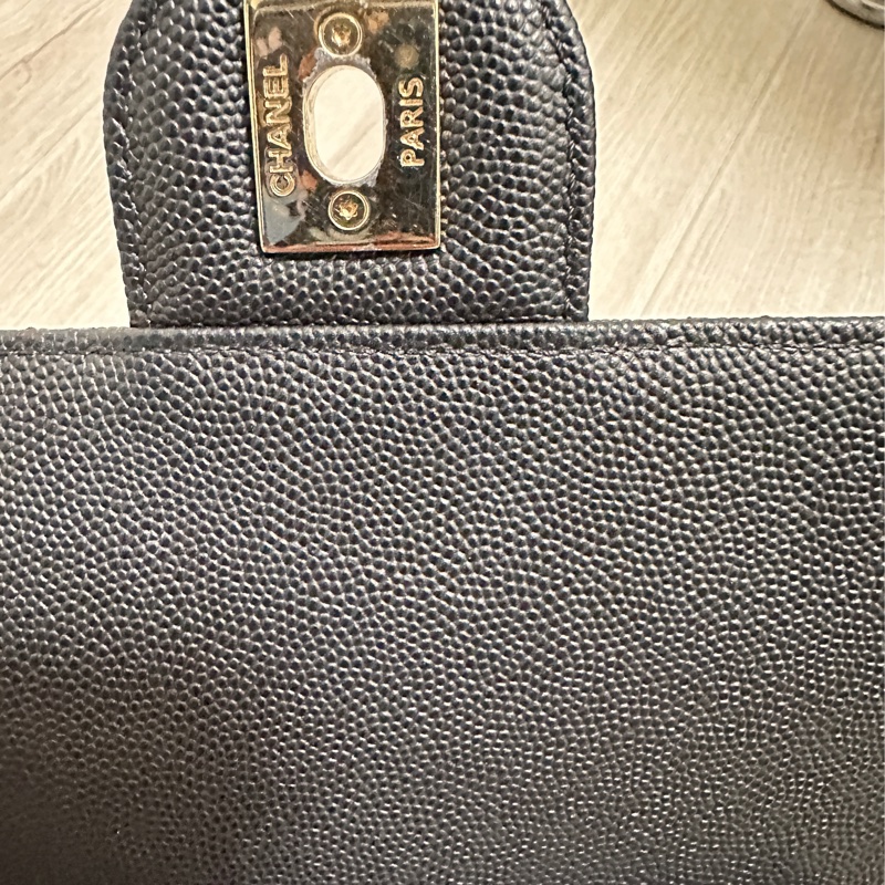 Chanel拉鍊方胖 二手-30