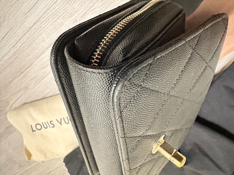 Chanel拉鍊方胖 二手-36