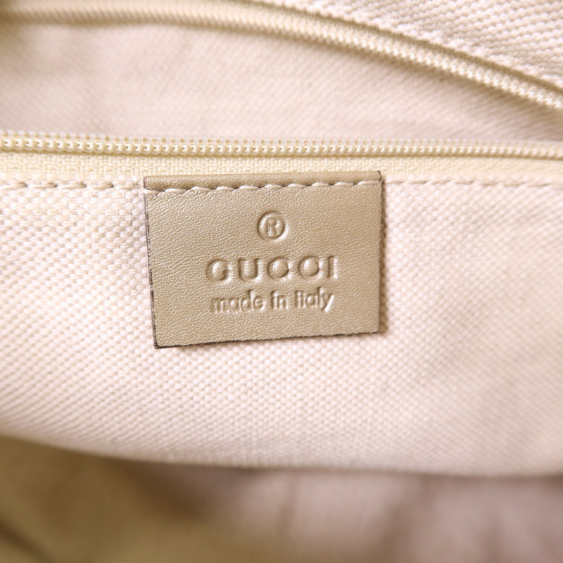 GUCCI 帆布2 Way Shoulder Bag金扣手挽肩背兩用袋-6