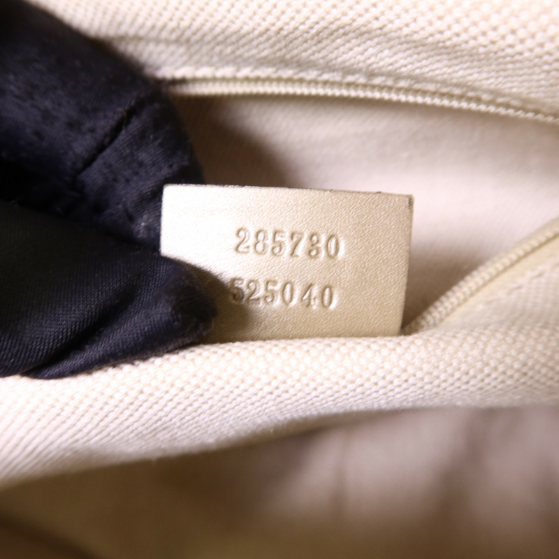 GUCCI 帆布2 Way Shoulder Bag金扣手挽肩背兩用袋-7