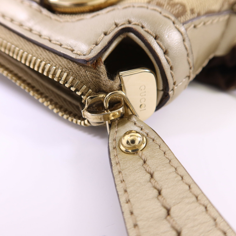 GUCCI 帆布2 Way Shoulder Bag金扣手挽肩背兩用袋-11