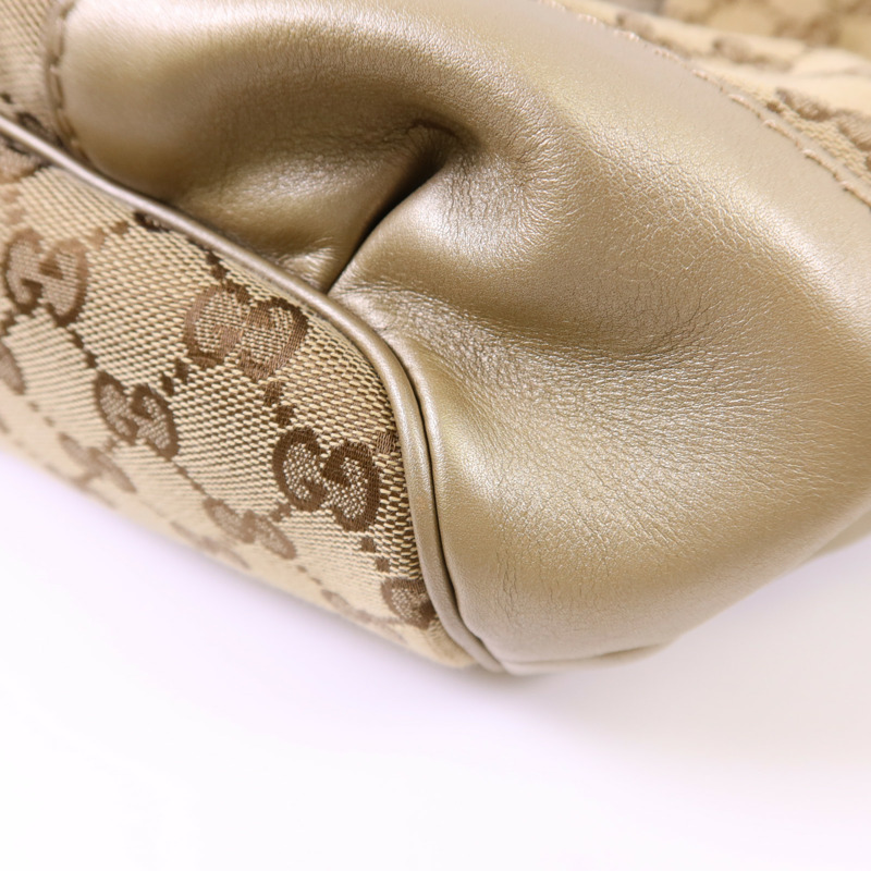 GUCCI 帆布2 Way Shoulder Bag金扣手挽肩背兩用袋-14