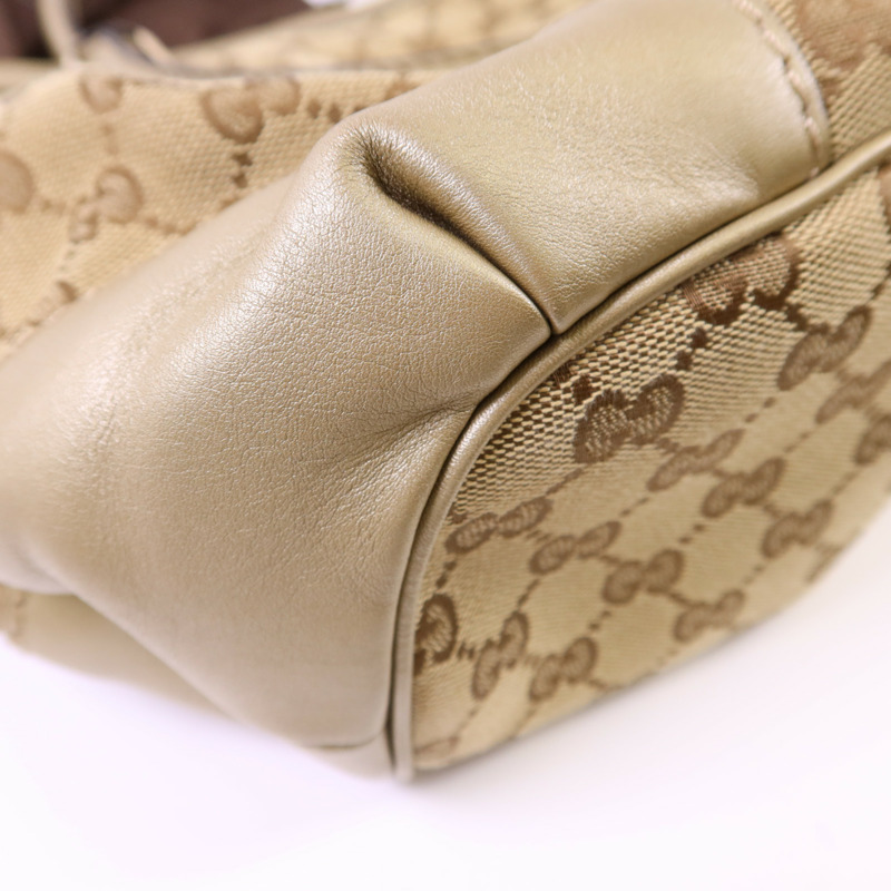 GUCCI 帆布2 Way Shoulder Bag金扣手挽肩背兩用袋-15