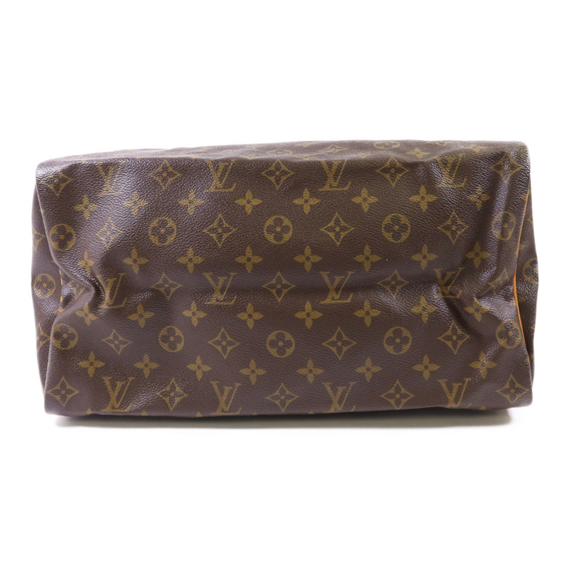 LOUIS VUITTON Monogram Speedy 35金扣手挽袋-3