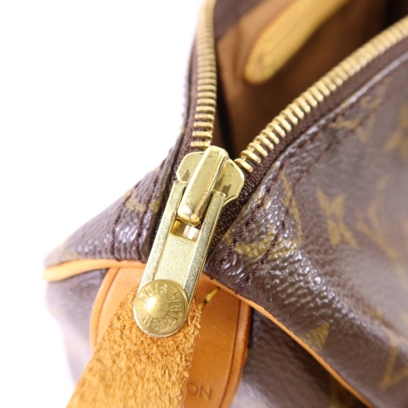 LOUIS VUITTON Monogram Speedy 35金扣手挽袋-8