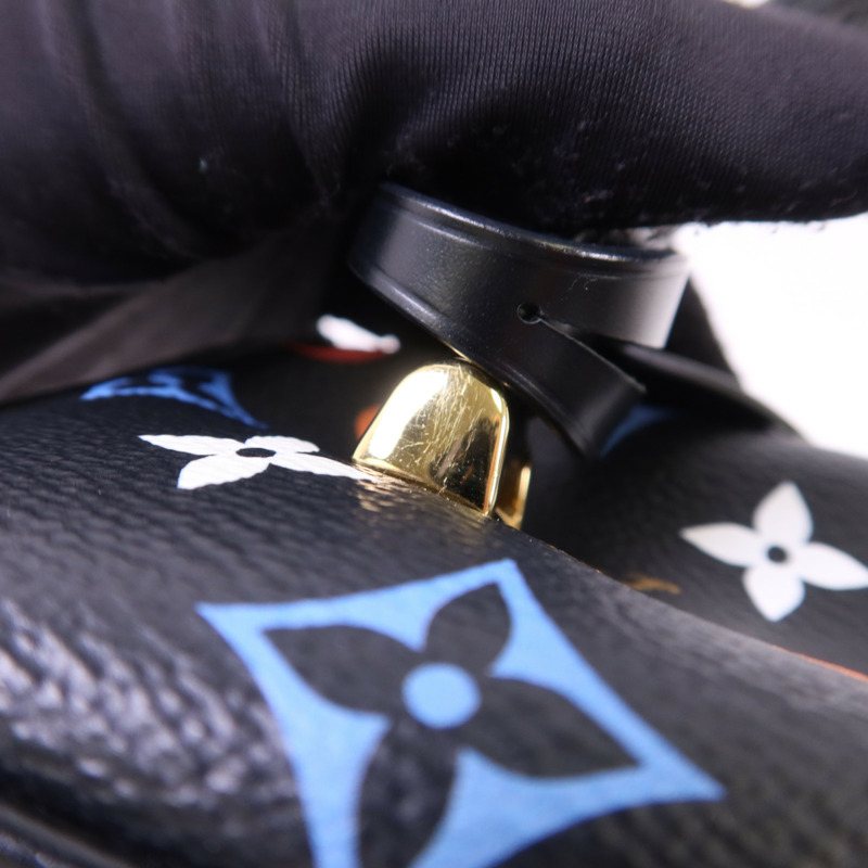 LOUIS VUITTON Monogram Game On Vanity PM金扣手挽肩背兩用袋-9