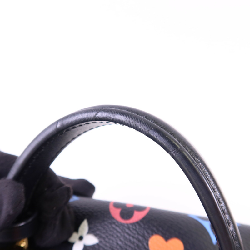 LOUIS VUITTON Monogram Game On Vanity PM金扣手挽肩背兩用袋-16