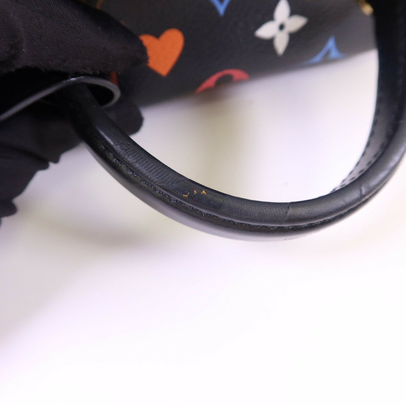 LOUIS VUITTON Monogram Game On Vanity PM金扣手挽肩背兩用袋-17