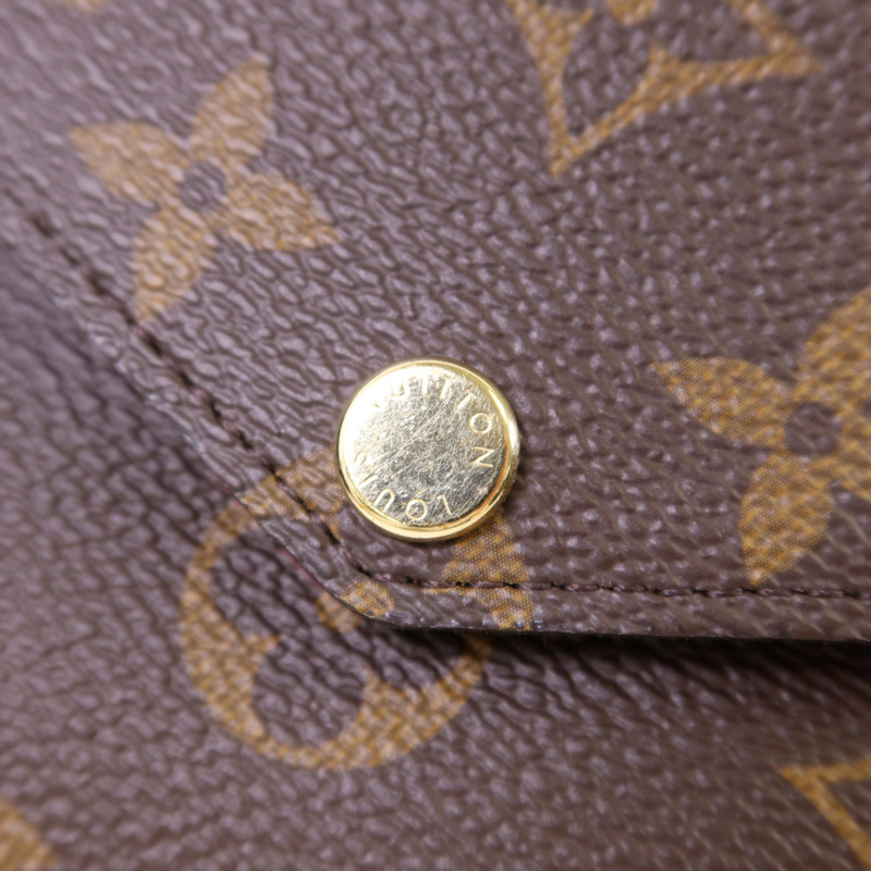LOUIS VUITTON Monogram Felicie Pochette金扣鏈帶肩背袋-7