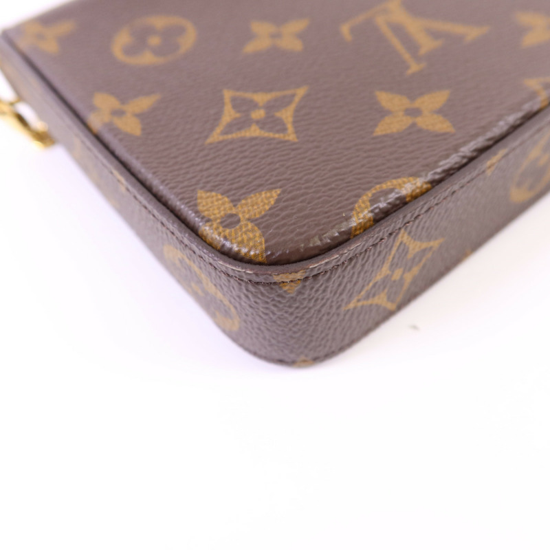 LOUIS VUITTON Monogram Felicie Pochette金扣鏈帶肩背袋-16