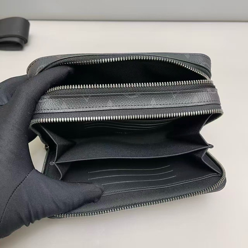 🌷新款芯片款！Louis Vuitton 路易威登 alpha男士黑老花相機包-7