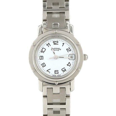 愛馬仕 Clipper CL4.210 不鏽鋼石英錶