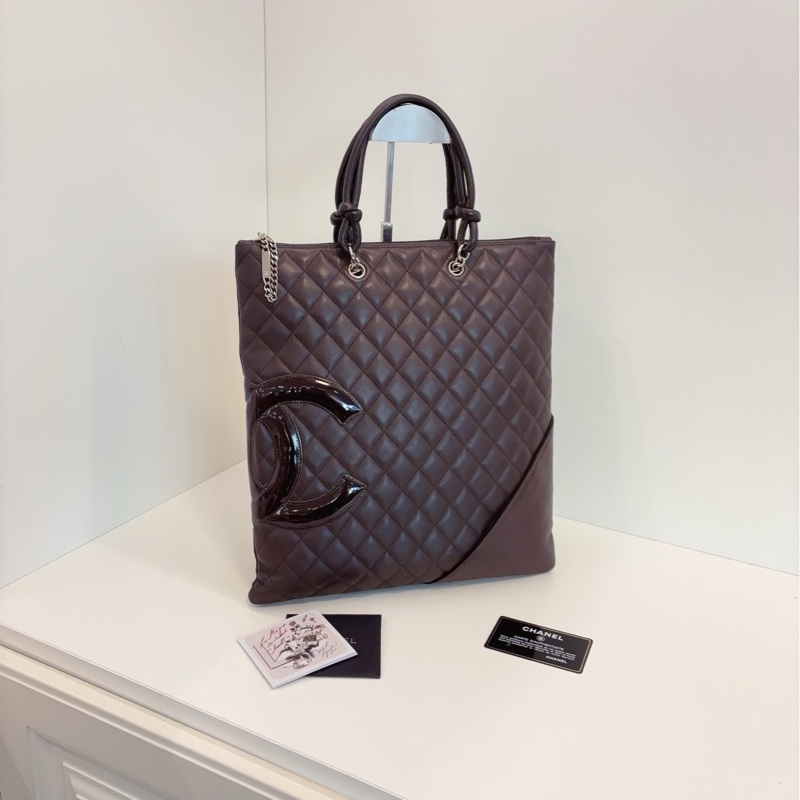 【98新🆕】Chanel 深巧克力🍫康鵬琴譜手提包-0