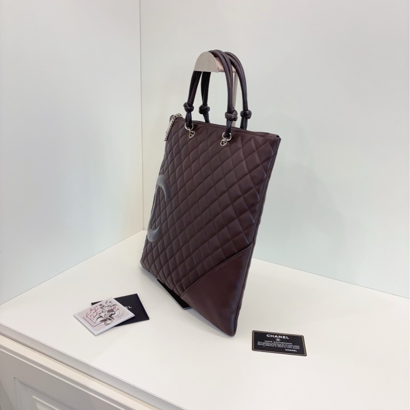 【98新🆕】Chanel 深巧克力🍫康鵬琴譜手提包-3