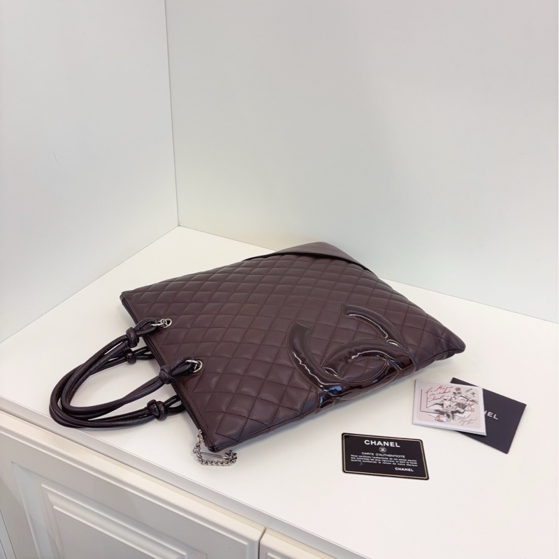 【98新🆕】Chanel 深巧克力🍫康鵬琴譜手提包-5