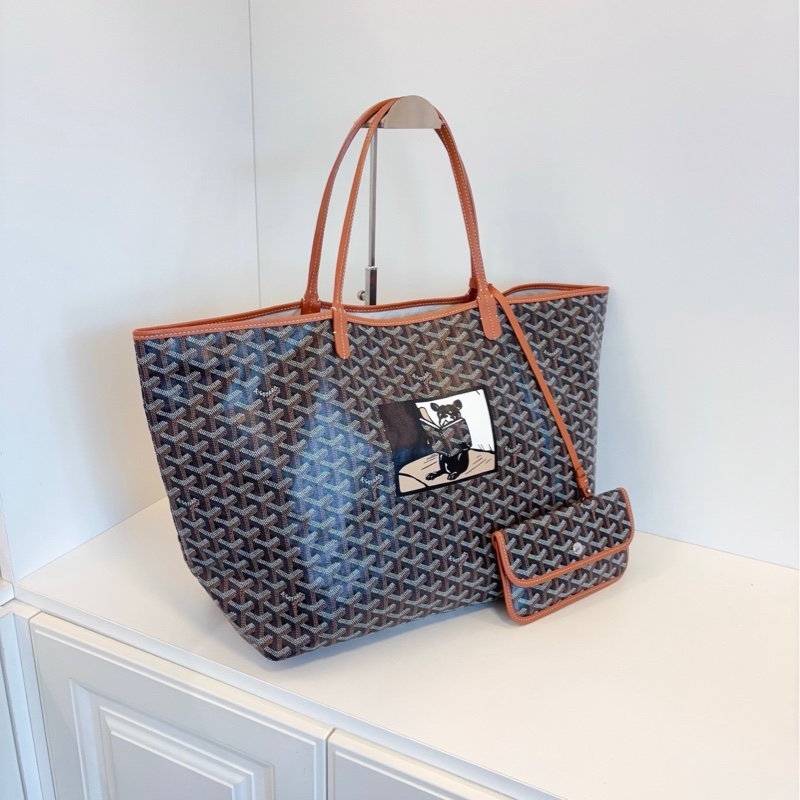 【98新🆕】Goyard SaintLouis老花子母購物袋大號 單肩包-1