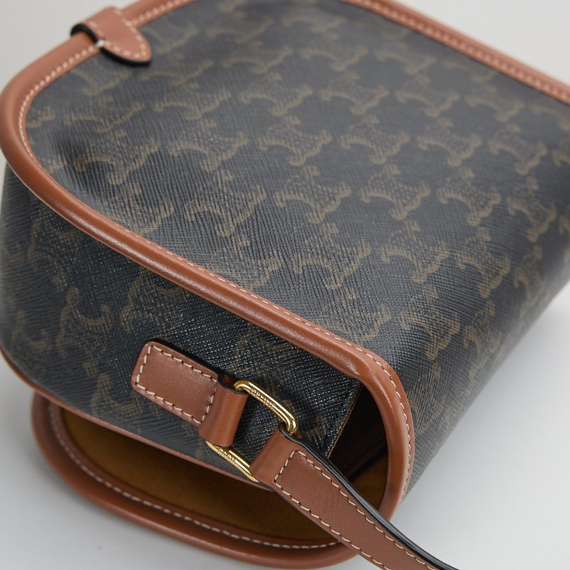 二手Celine Folco 馬鞍包-11