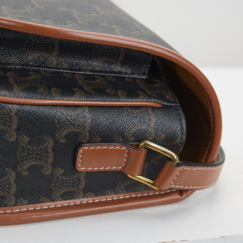 二手Celine Folco 馬鞍包-13