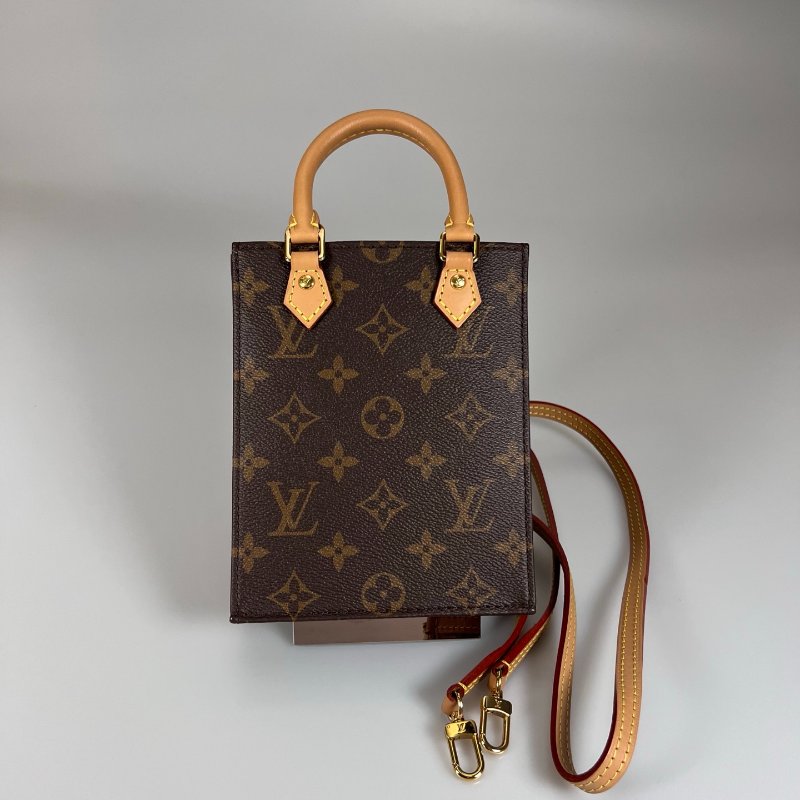 LV M69442/晶片款 老花PETIT SAC PLAT 琴譜包MINI-0