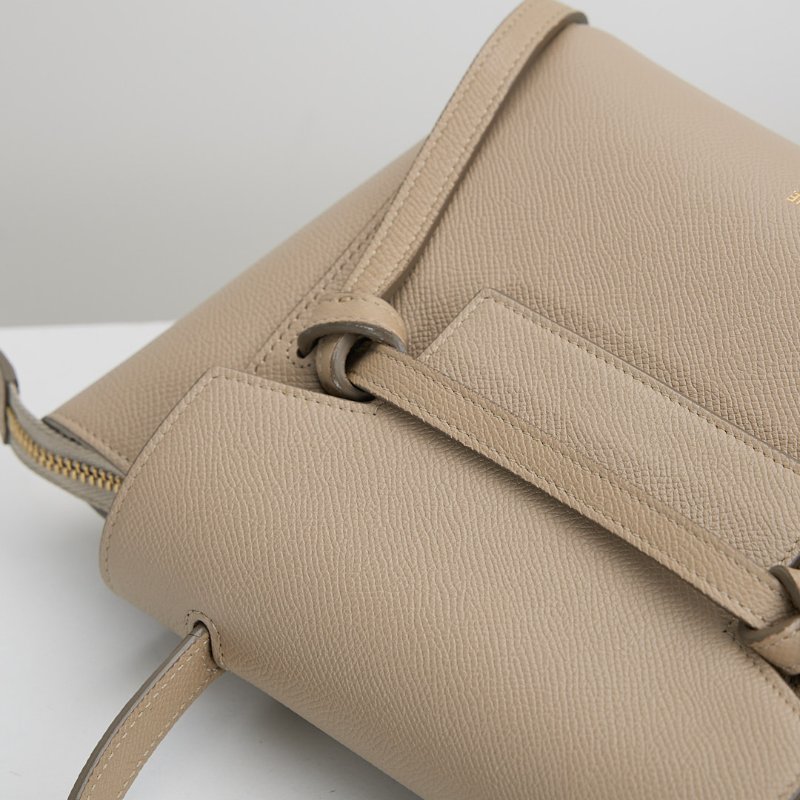 二手Celine nano belt鯰魚包/奶茶色-4