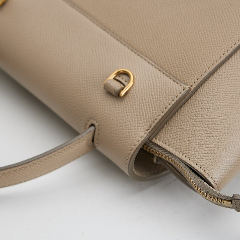 二手Celine nano belt鯰魚包/奶茶色-8