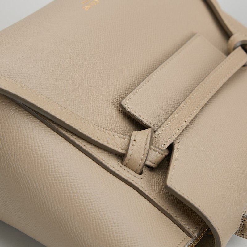 二手Celine nano belt鯰魚包/奶茶色-13