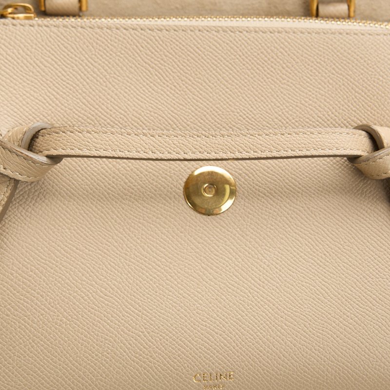 二手Celine nano belt鯰魚包/奶茶色-16