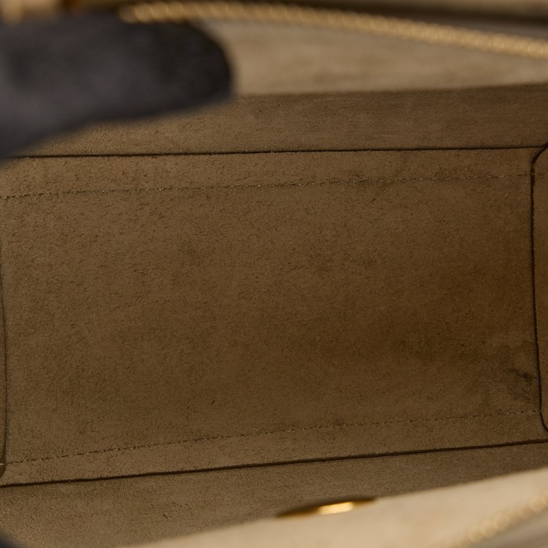 二手Celine nano belt鯰魚包/奶茶色-17