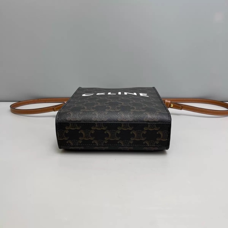 Celine賽琳 Cabas迷你老花凱旋門琴譜包-2