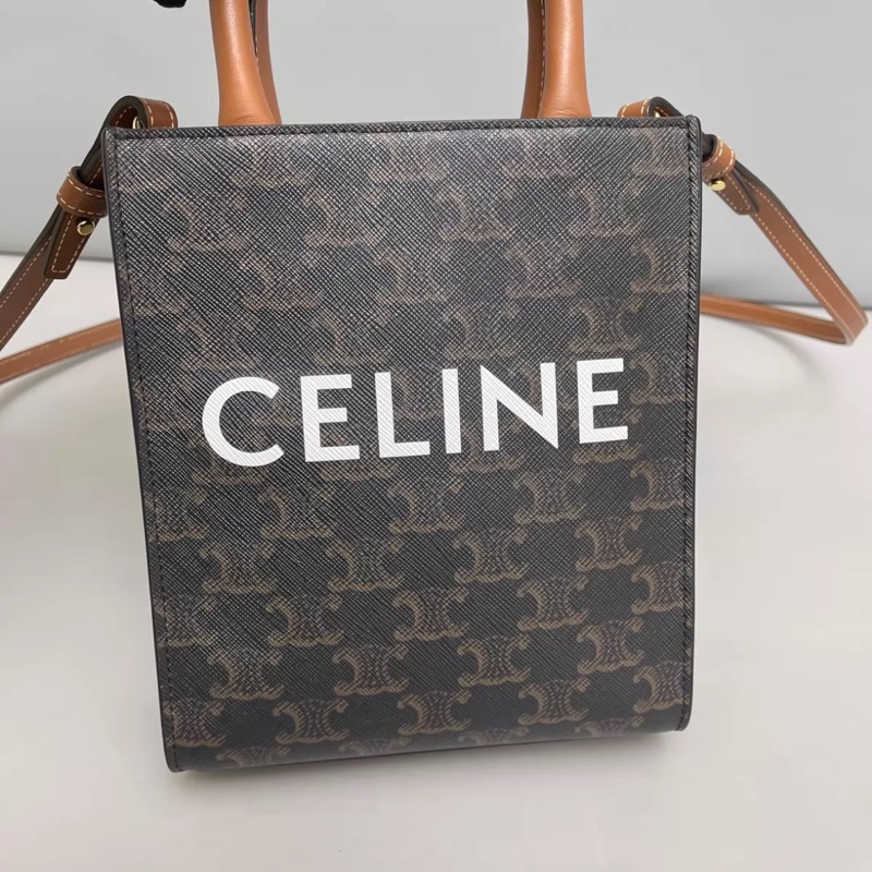 Celine賽琳 Cabas迷你老花凱旋門琴譜包-3