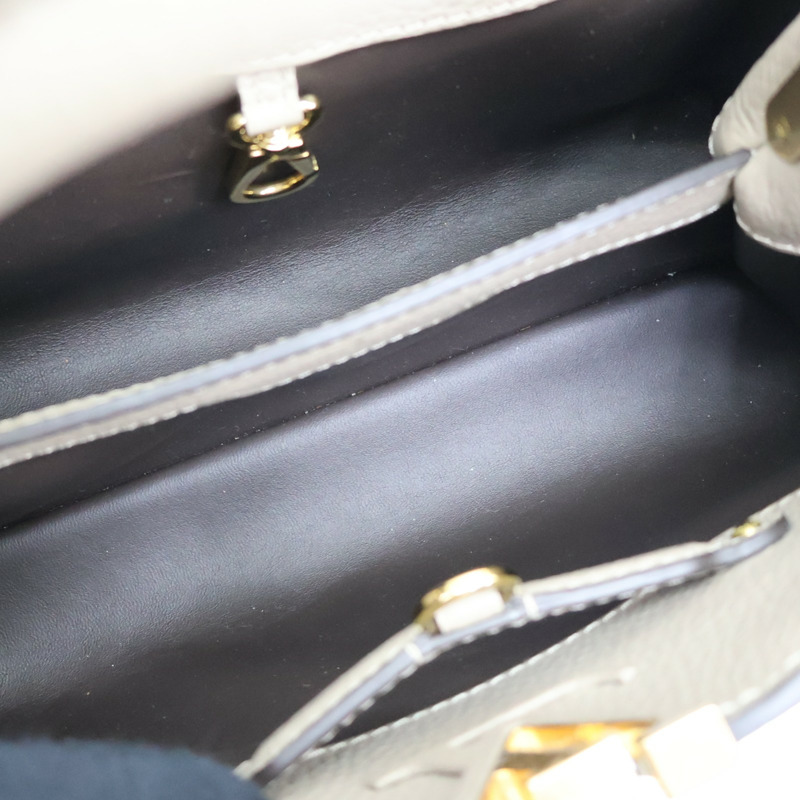 卡其色牛皮 Capucines BB 兩用包 M94634【LOUIS VUITTON LV 路易威登】 M94634-4