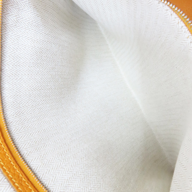 芥末黃 Negonda牛皮 Garden party 36 手提包 X刻【HERMES 愛馬仕】-5