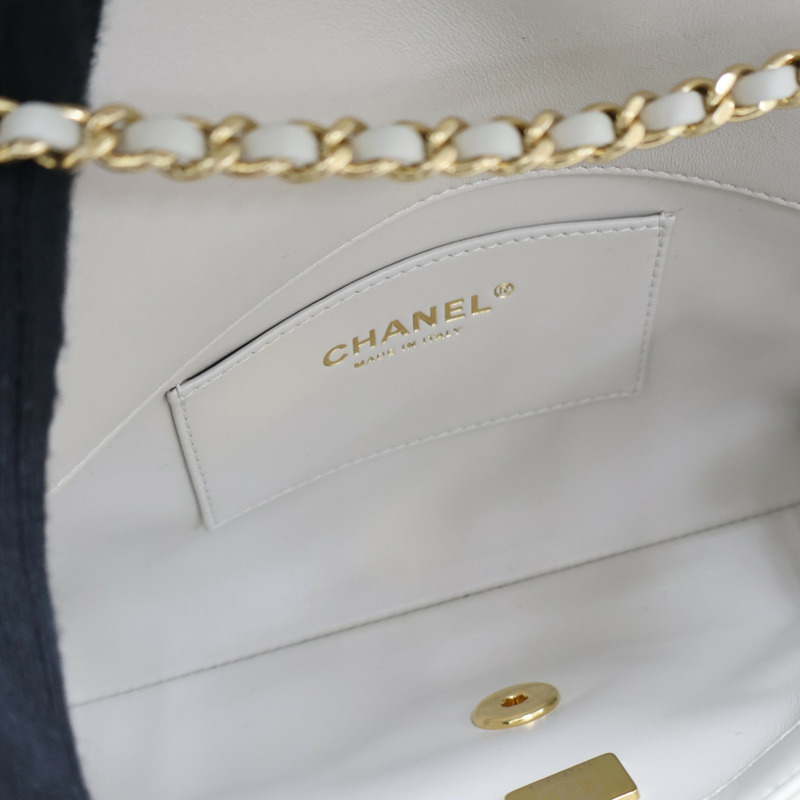 灰色羊皮 COCO 20 肩背包【CHANEL 香奈兒】-4