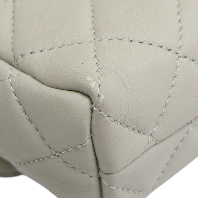 灰色羊皮 COCO 20 肩背包【CHANEL 香奈兒】-12