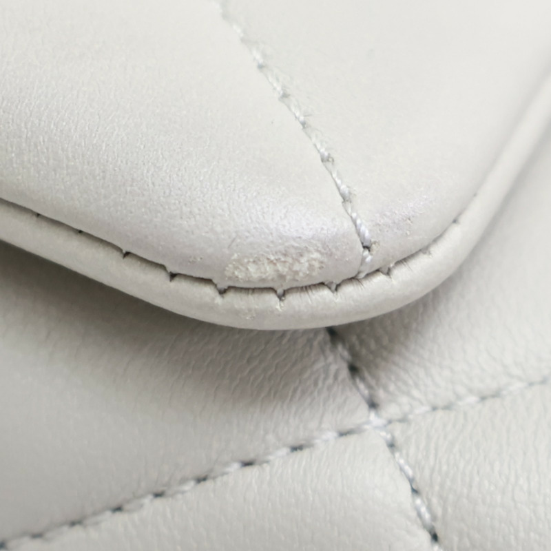 灰色羊皮 COCO 20 肩背包【CHANEL 香奈兒】-19