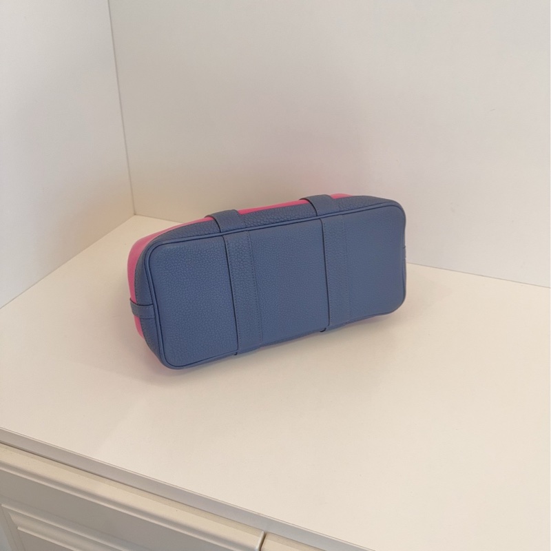 【9798新🆕】Hermes 帆布拼皮GardenParty Gp30花圖包 C刻手提包-5