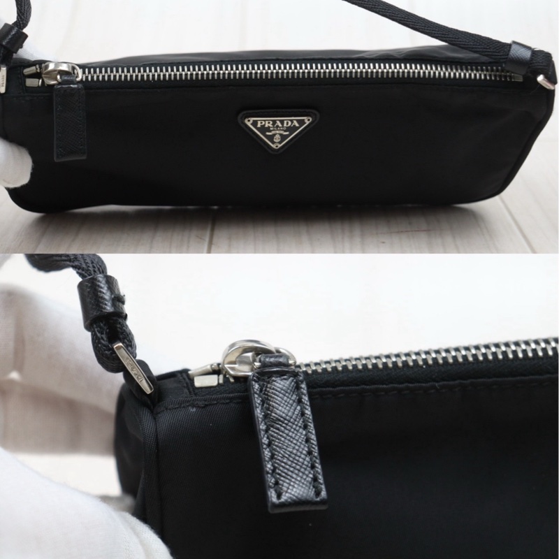 Prada hobo 腋下包 (新款有拉鏈內袋）-8