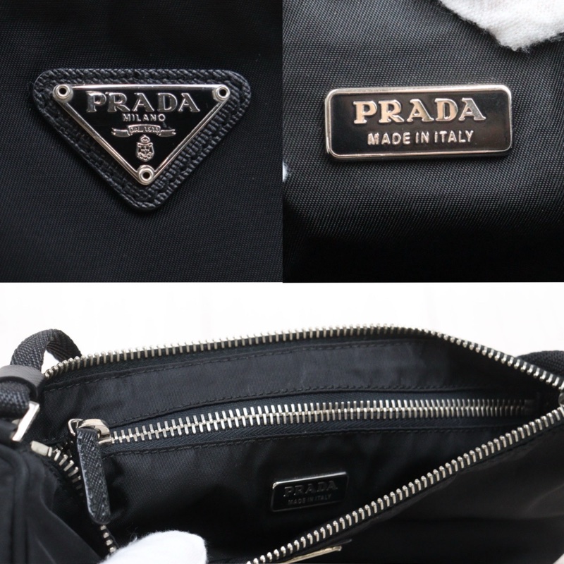 Prada hobo 腋下包 (新款有拉鏈內袋）-9